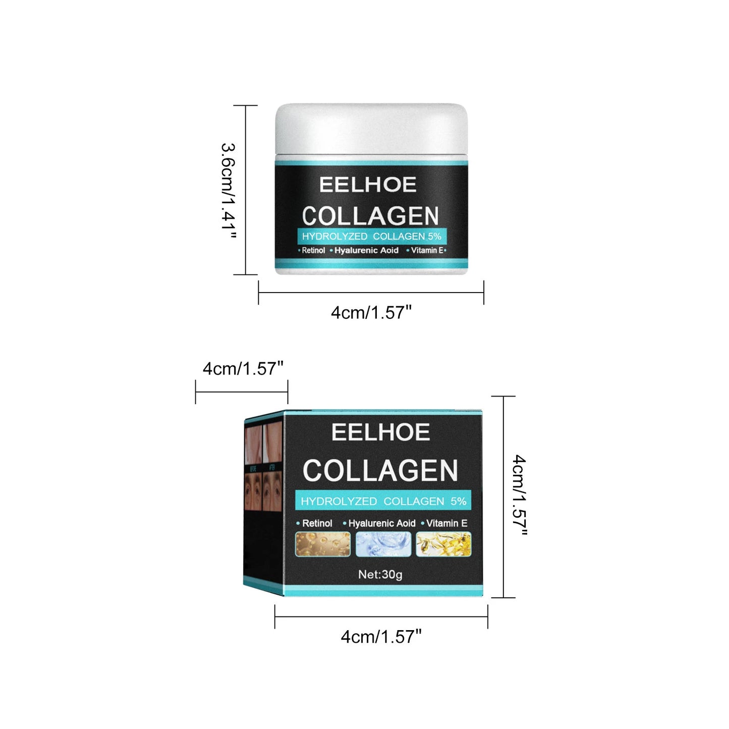 EELHOE Men Face Cream Gentle Moisturizing Reduce Dryness Firming Remove Wrinkles Prevent Aging Enhance Elasticity Men Face Cream