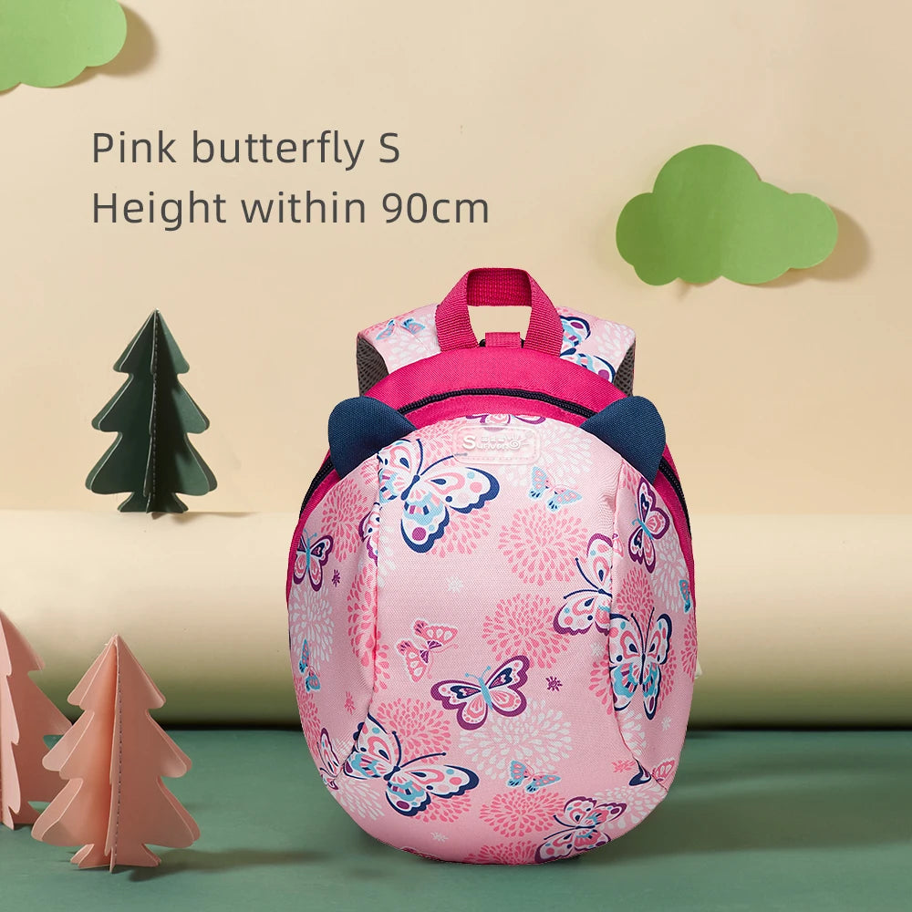 Sunveno Children's Backpack Bag for Boys Girls Toddler Preschool Kids Lunch Bag – Safety Harness Leash,Dinosaur, Lightweight