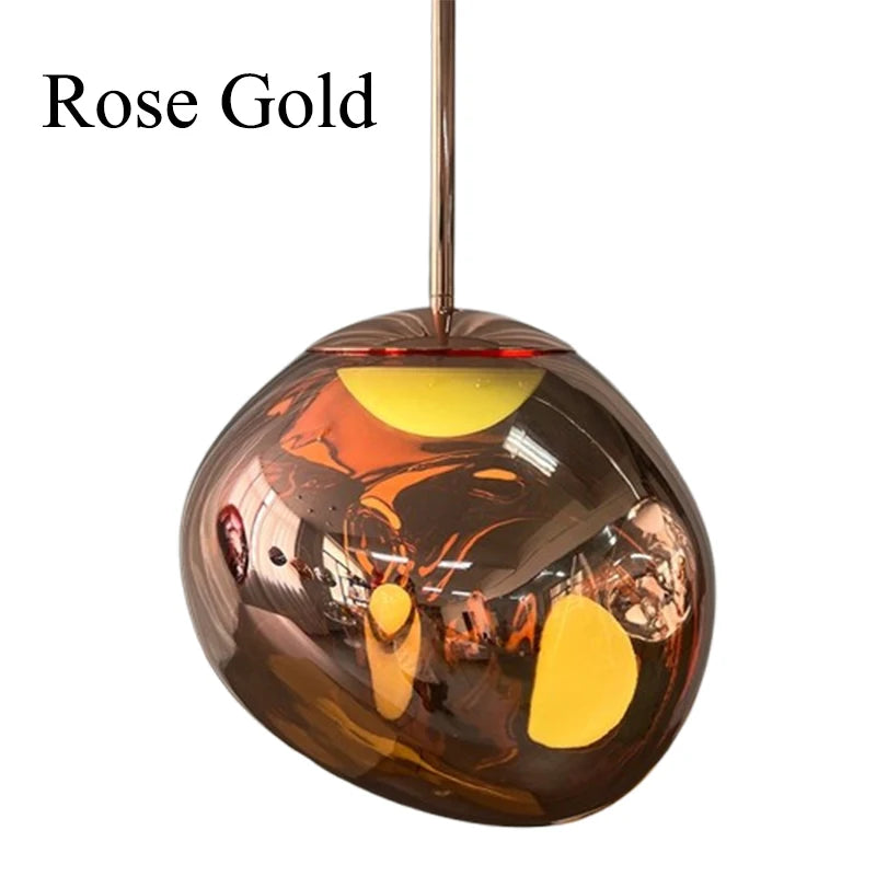 Original LED Pendant Lights Lava Lamp PVC Lighting for Living Room Indoor Decor Home Fixtures Loft Kitchen Hanging Lamp