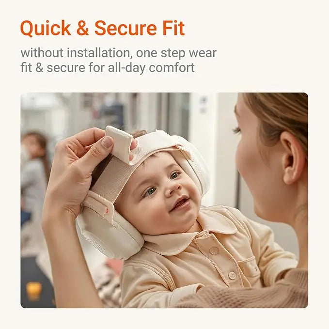 Baby Ear Protection (3-48 Months) 25dB Noise Cancelling for Travel & Sleep CE & ANSI Certified