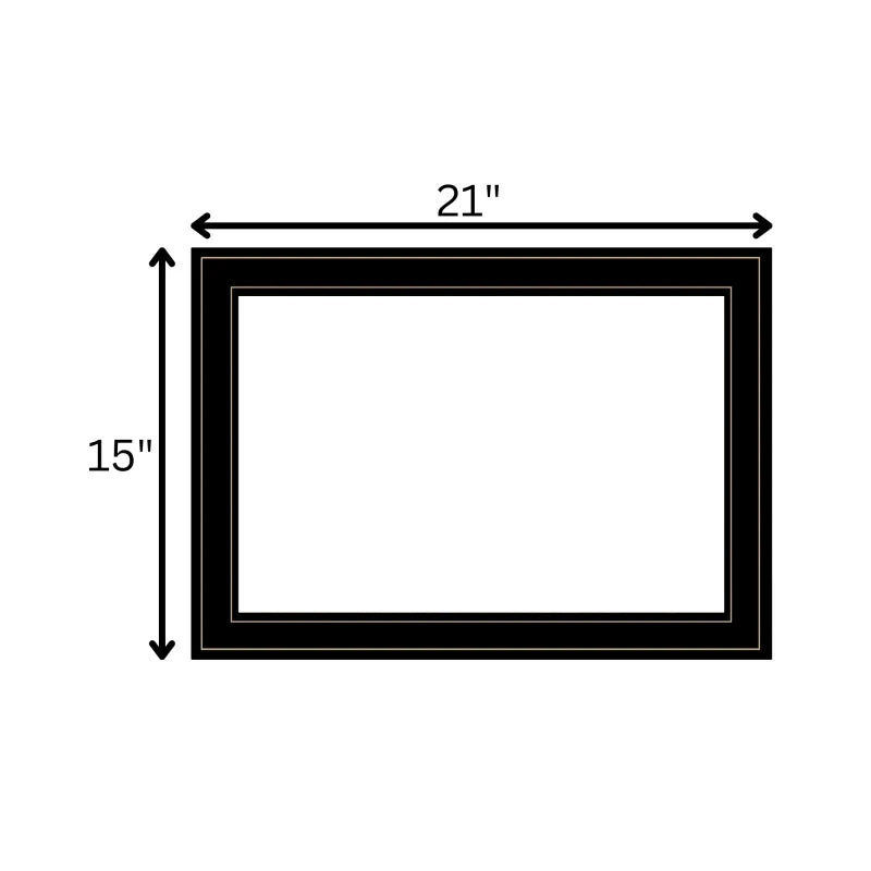 Ohio Fields I by Lori Deiter, Ready to Hang Framed Print, Black Frame
