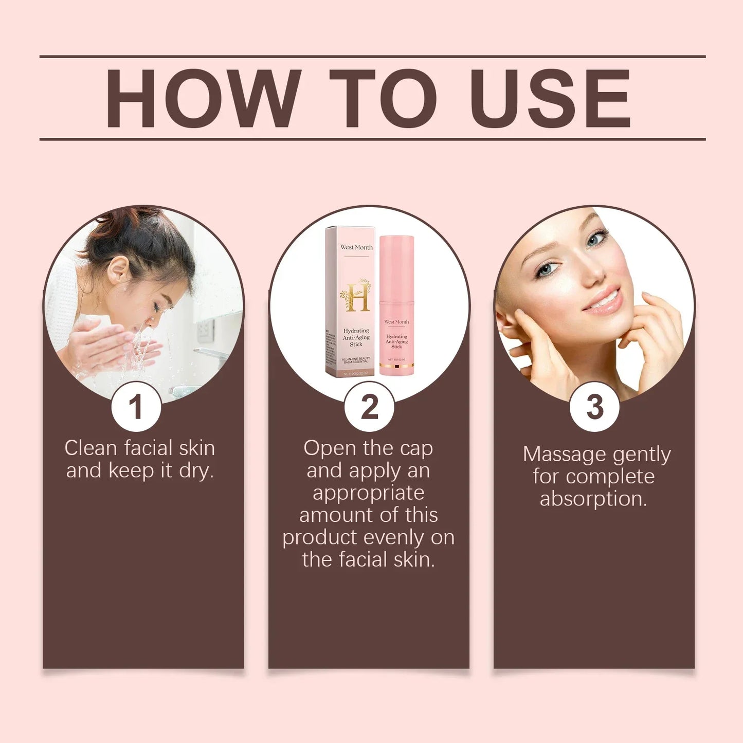 One Stick for Face, Neck, Anywhere Dry – Korean Collagen Balm That Improves Wrinkles and Dullness