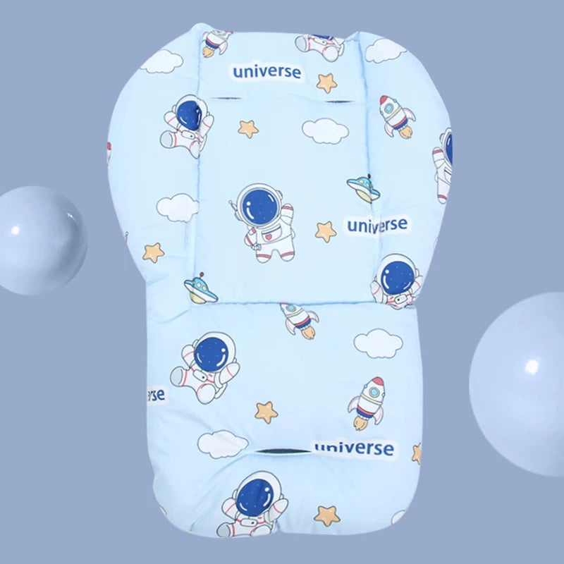 Baby Kids Highchair Cushion Pad Mat Booster Seats Cushion Pad Mat Feeding Chair Cushions Pad Stroller Cushion Mat Cotton