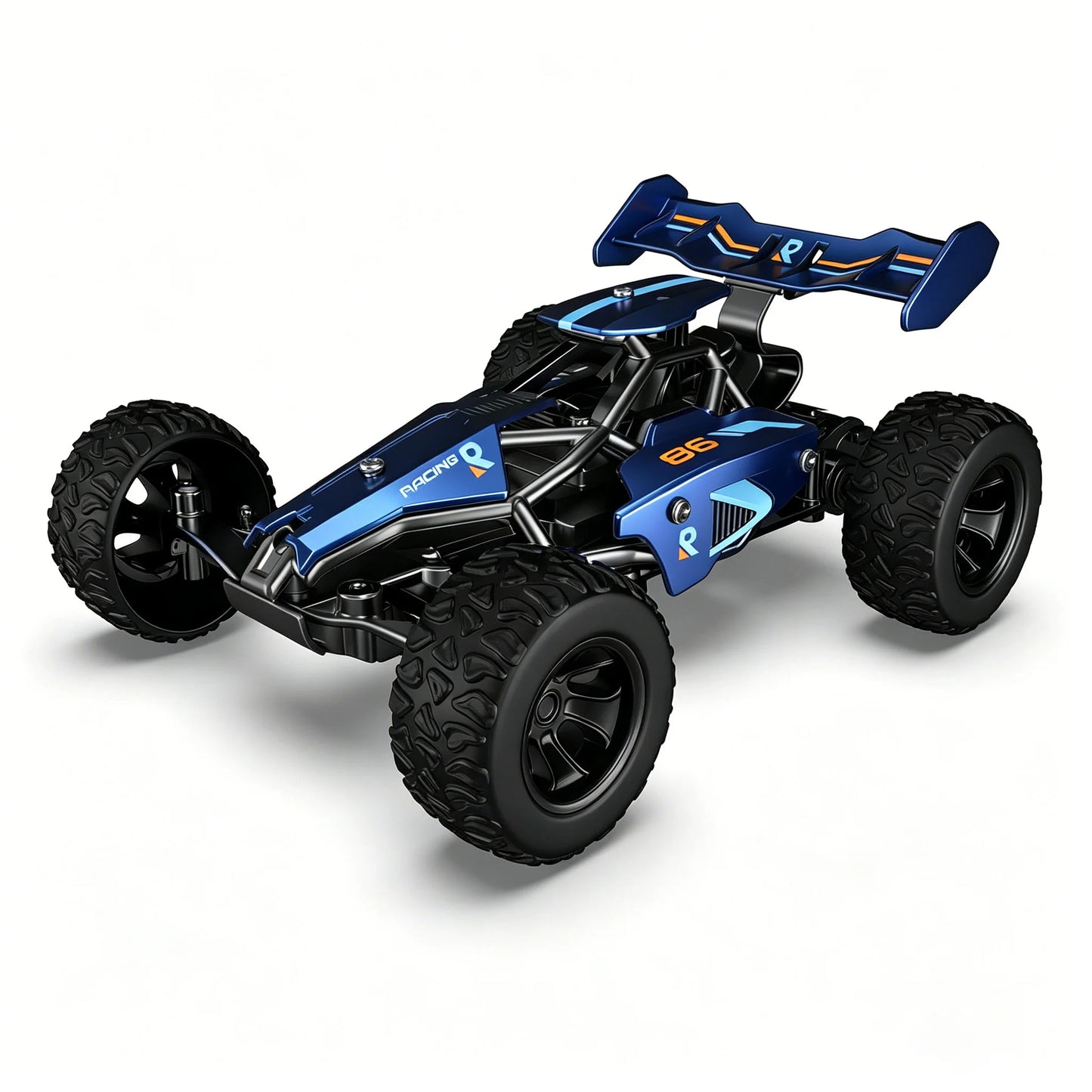 2.4G High-Speed RC Off-Road Buggy, All-Terrain 4WD Climbing Racing Truck with Big Tires, Remote Control Toy Gift for Boys& Kids