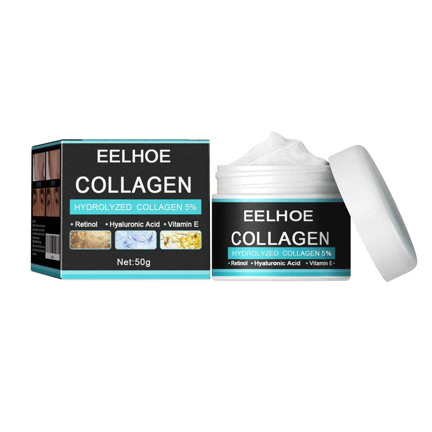 EELHOE Men Face Cream Gentle Moisturizing Reduce Dryness Firming Remove Wrinkles Prevent Aging Enhance Elasticity Men Face Cream