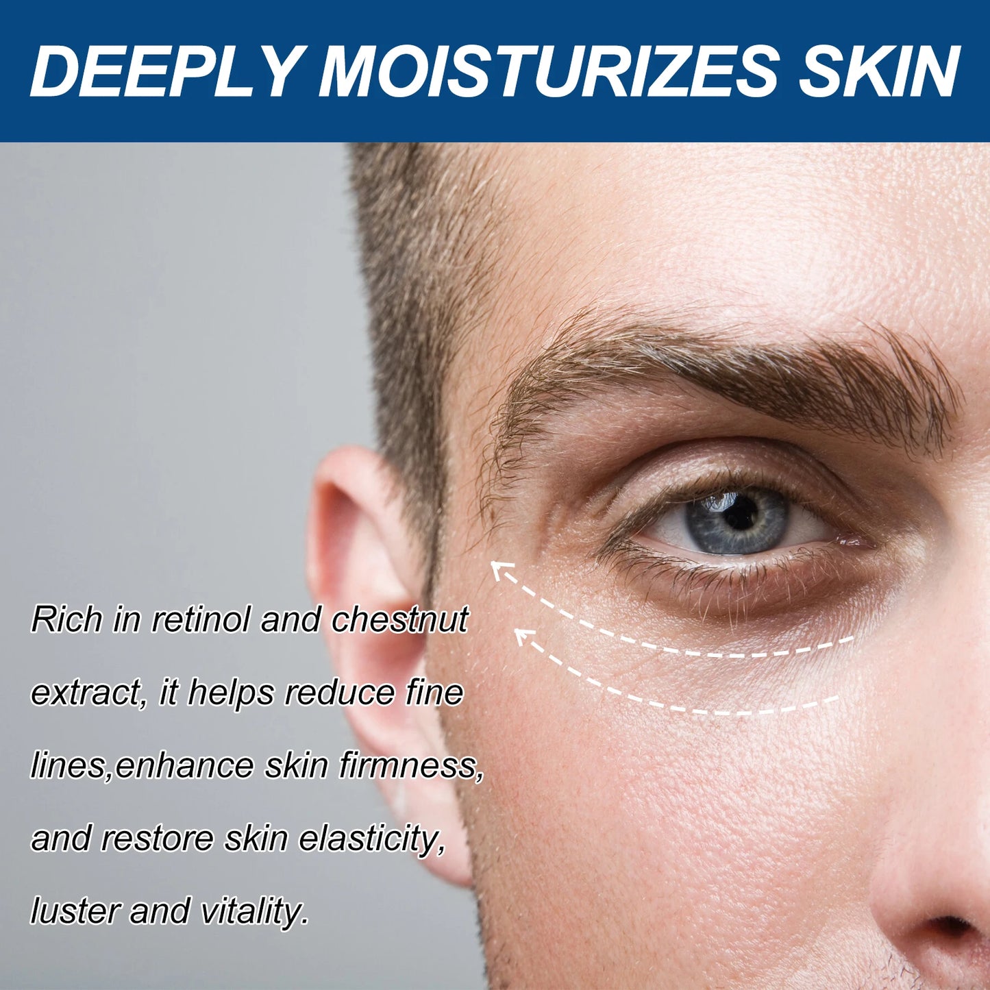 East Moon 30ml Men's Moisturizing Lotion Firming Nourish Facial Skin Anti Aging Oil Control Shrink Pores Brighten Men Lotion