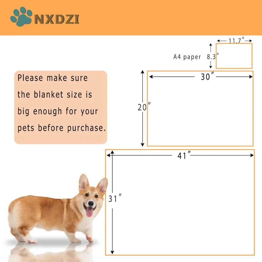 3Pack Washable Dog Blankets for Medium to Large Dogs Soft Fuzzy Pet Throw Cover 41 x 31 Ideal for Kennel Crate Beds Indoor Outd