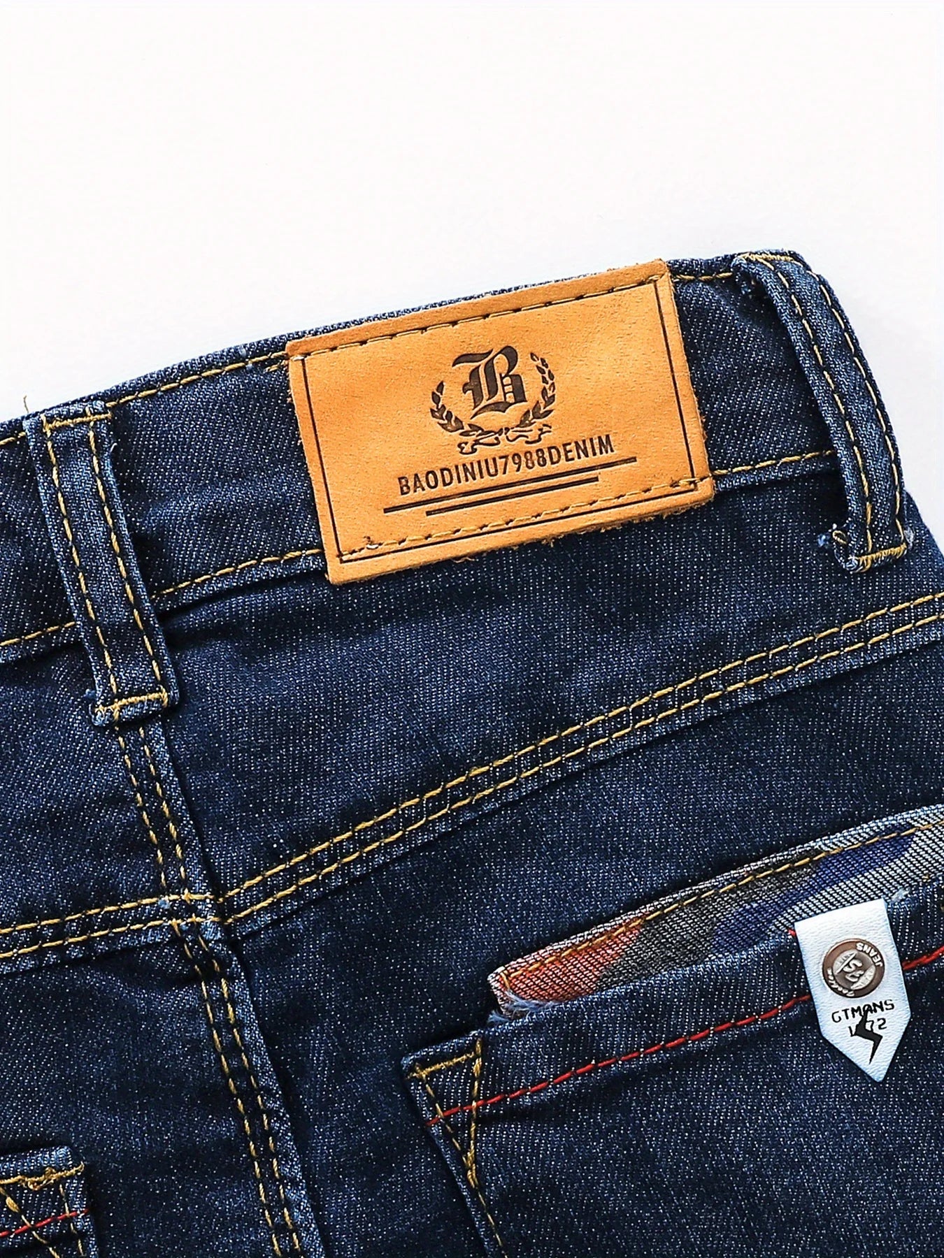 Boys 2-14T Stretch Denim Jeans - Premium Cotton Blend Regular Straight-Fit, Comfortable for All-Day Play