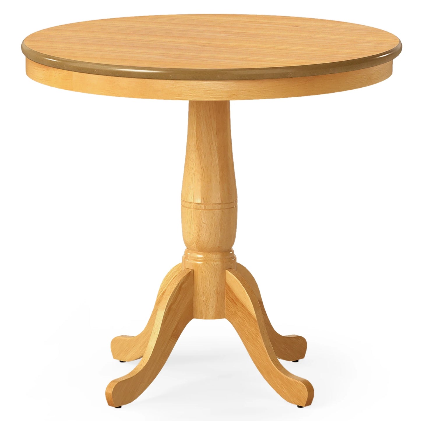 32" Round Pedestal Dining Table High Top Ped Table Kitchen Dining Room