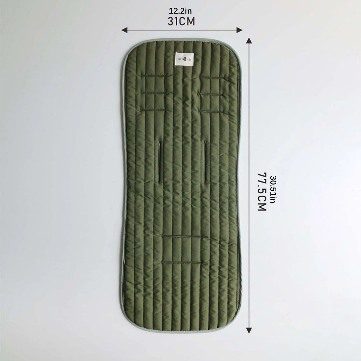 Baby Stroller Seat Pad Universal Four Seasons Warm Cushion Anti Slip Wear Resistant Mat For Infant Car Seat Carrier Basket Liner