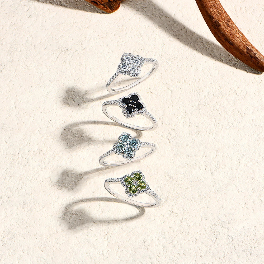 S925 Sterling Silver Halo Classic Moissanite Rings for Women Girls Anniversary Gifts Fine Jewelry Shipping from the USA