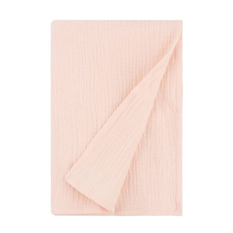 Baby Muslin-Towel Cotton Swaddle Blanket Infant Summer Thin Quilt High Absorbent Bath Towel Air Conditioned Room Blanket