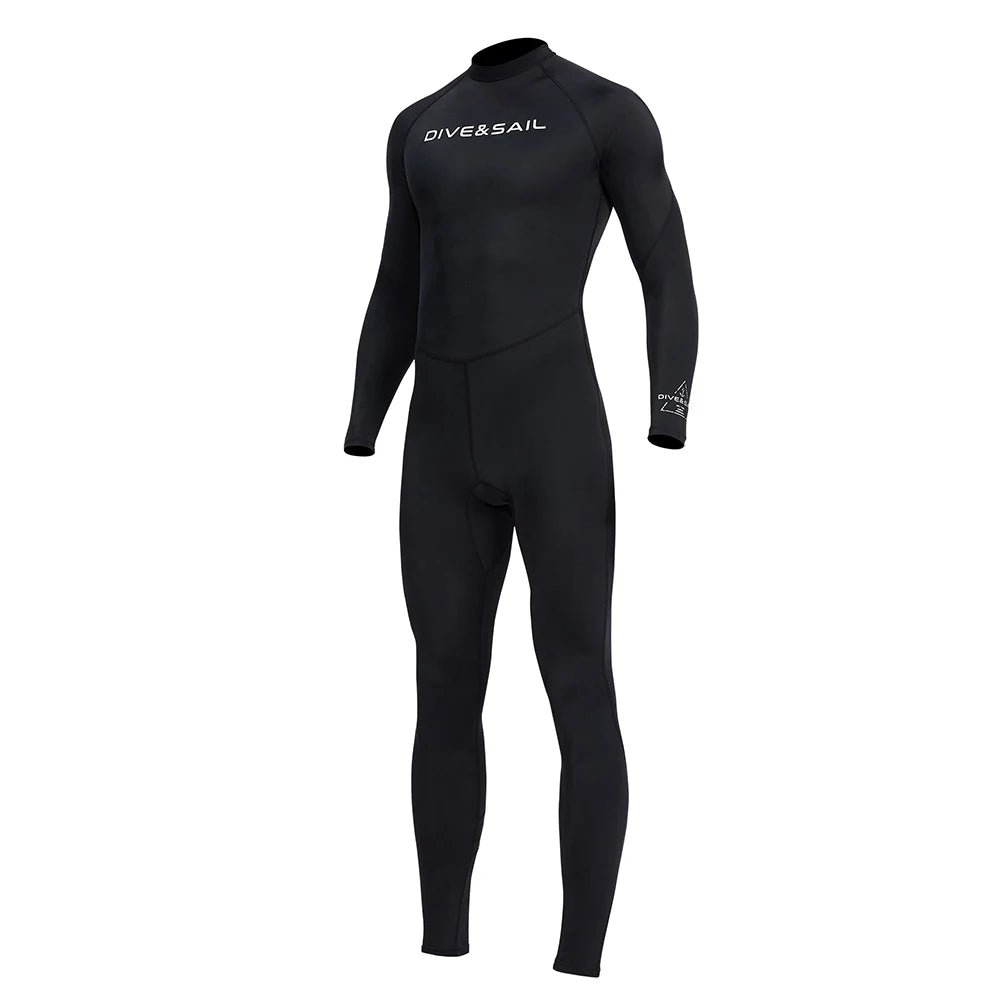 Men Diving Skin Clothes Long Sleeve Sunscreen Snorkeling Surfing Swimsuit Cold Proof Elastic Anti-scratch Water Sports Equipment
