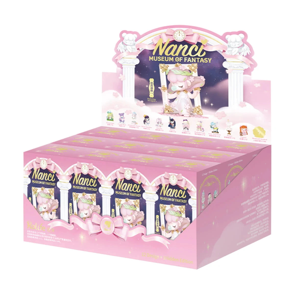 Rolife Nanci Blind Box Nanci's Museum of Fantasy Action Figure Collectible Doll Toys Surprise Box for Kids Friends Adults