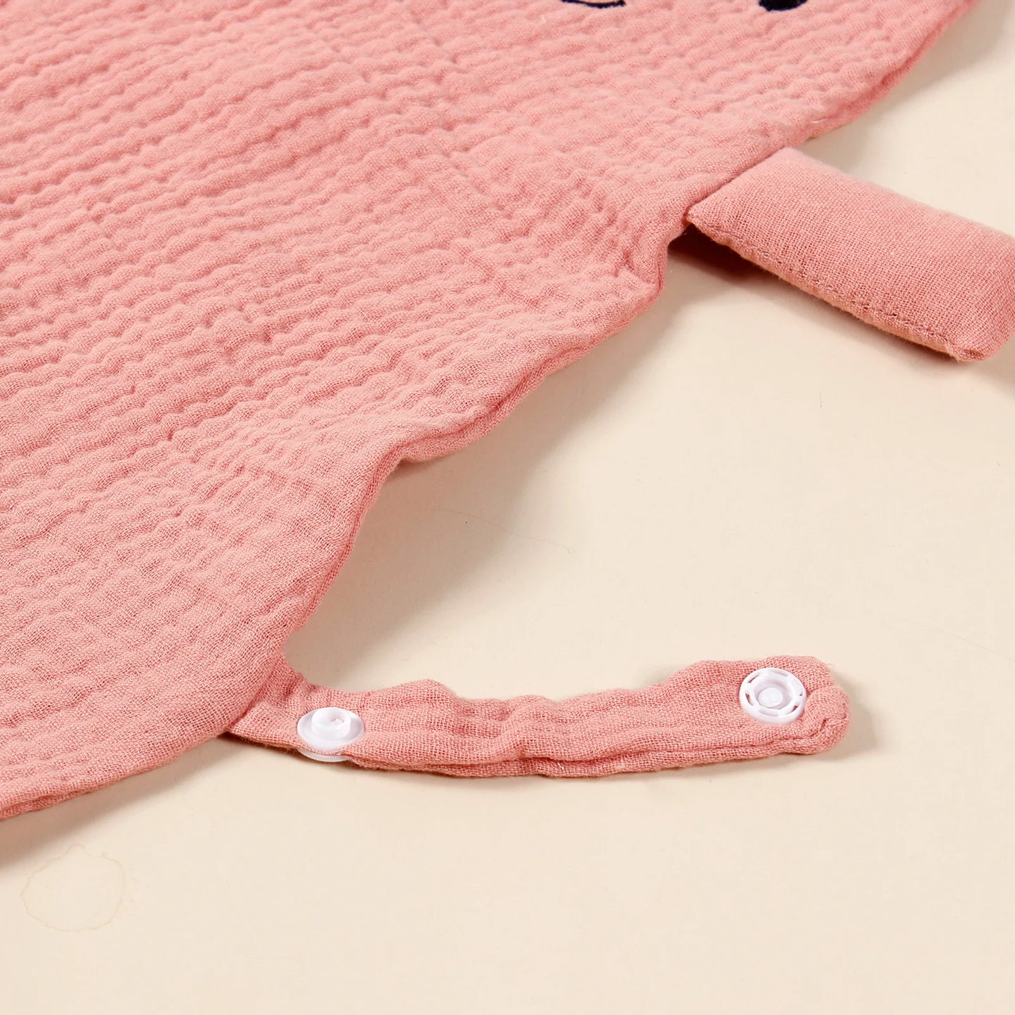 New Design Baby Comforting Towel Organic Cotton Muslin Smile Bear Saliva Scarf For Children Kids Comfort Sleep Blanket