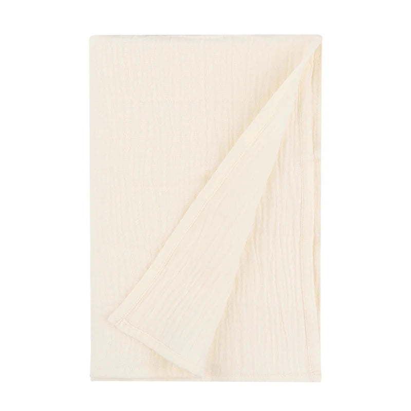 Baby Muslin-Towel Cotton Swaddle Blanket Infant Summer Thin Quilt High Absorbent Bath Towel Air Conditioned Room Blanket