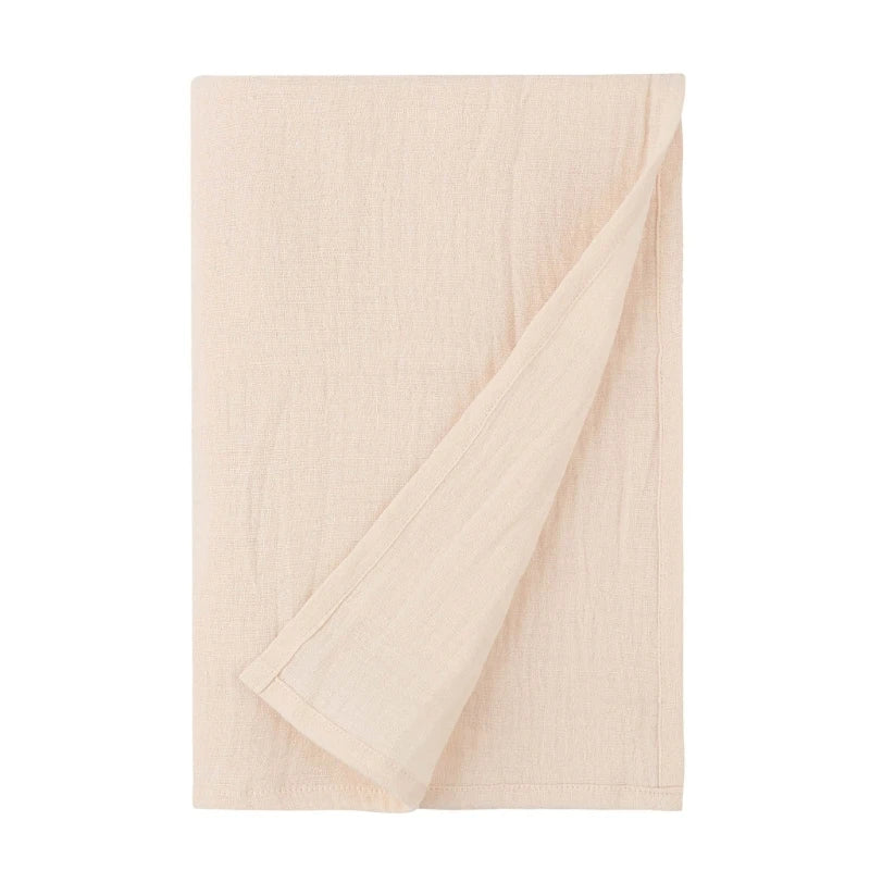 Baby Muslin-Towel Cotton Swaddle Blanket Infant Summer Thin Quilt High Absorbent Bath Towel Air Conditioned Room Blanket