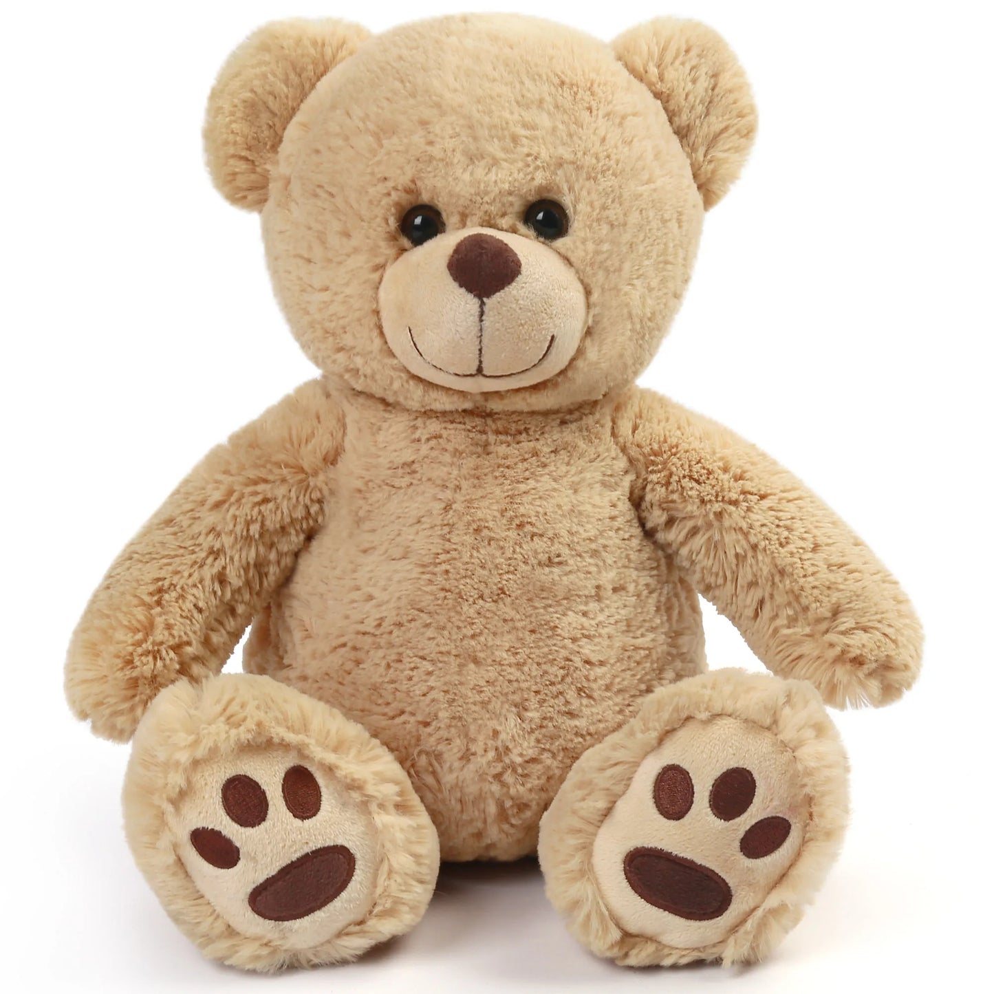 Brown Teddy Bear Stuffed Animals, 12'' Cute Plush Teddy Bear Toy, Plushies for Kids Toddlers Boy Girls Birthday Christmas Gifts