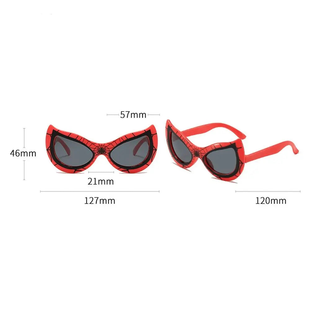 Fashion Cartoon Sunglasses Men UV-blocking Anti-reflective Trend Sun Glasses for Children Photography Props Sunshade Eyewear