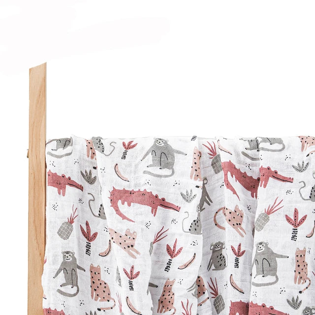 Elinfant Baby Swaddle Blanket All Season Breathable Blankets Newborn Bath Towel Various Patterns Multifunctio Use In Daily Life