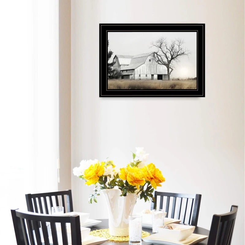Ohio Fields I by Lori Deiter, Ready to Hang Framed Print, Black Frame