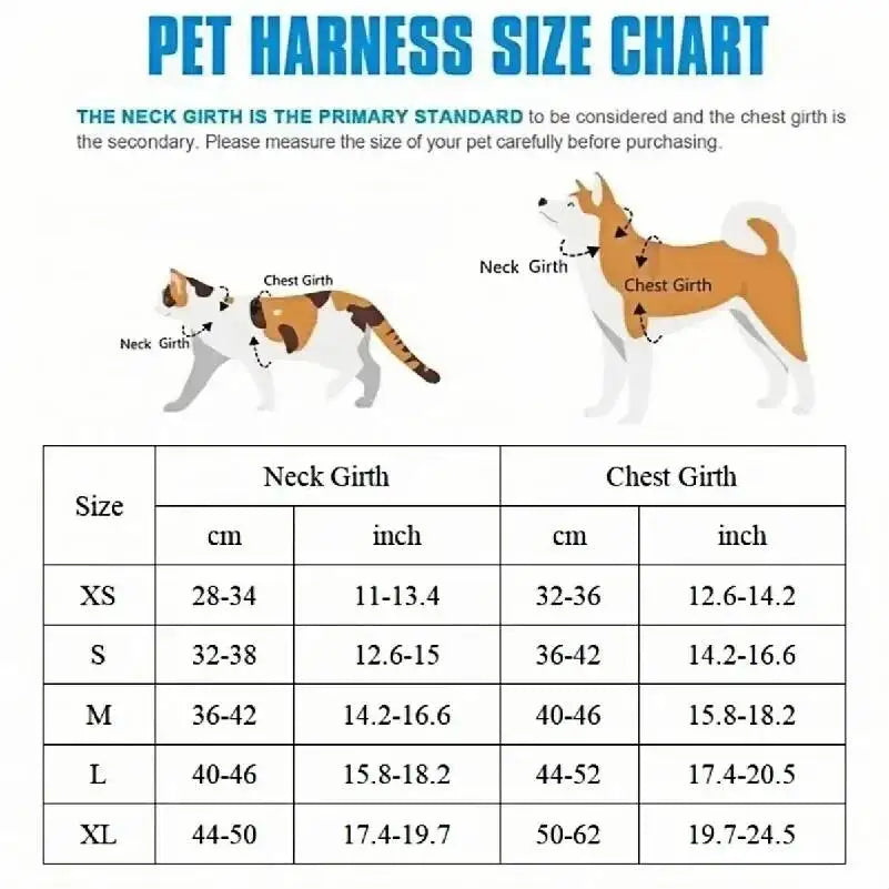 Lead Leash Set For Small Medium Cat Vest Chest Strap Puppy Chihuahua Breathable Harness Dog Walking Pet Supplies