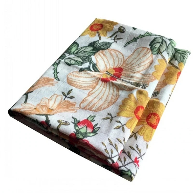 58x58cm Muslin cotton Baby Towels Scarf Swaddle bath Towel Newborns Handkerchief Bathing Feeding Face Washcloth Wipe