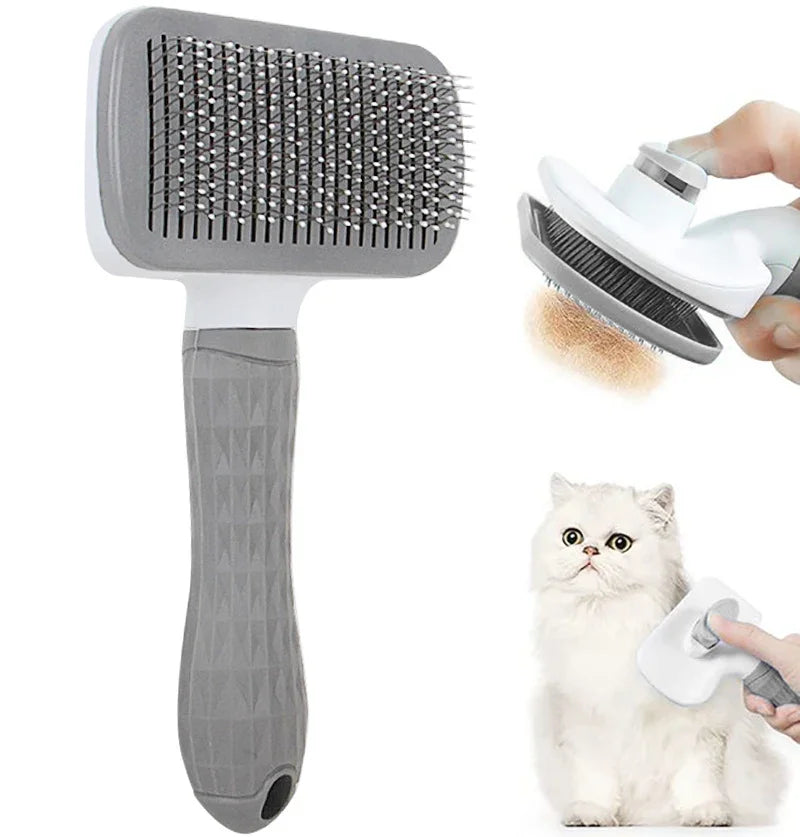 Dog Hair Remover Brush Cat  Hair Grooming And Care Comb For Long Hair  Pet Removes Hairs Cleaning Bath Brush  Supplies