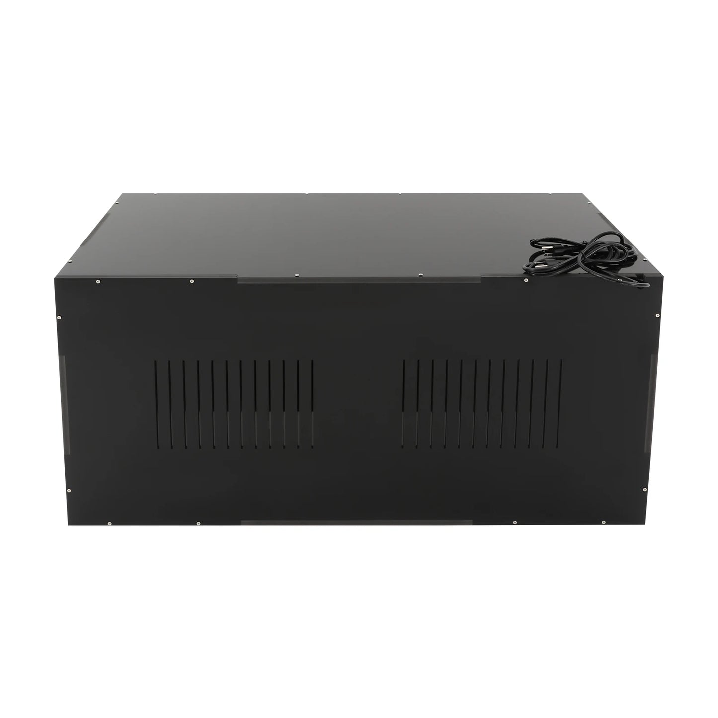 Reptile Tank, Large Reptile Terrarium with Viewing Window & Dual Temperature Controllers for Gecko Snake Turtle