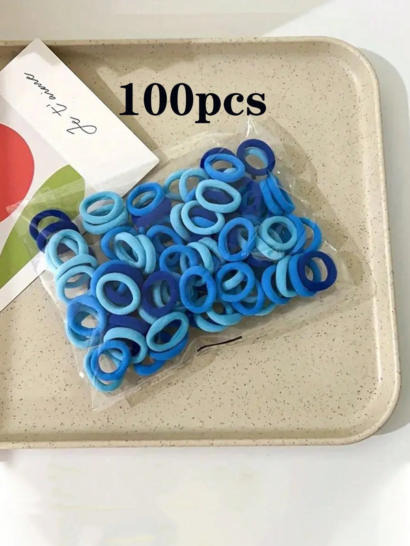 100Pcs Girls Elastic Hair Ties Colorful Nylon Small Hair Tie For Teen Ponytail Holder Scrunchie Teen Hair Accessories