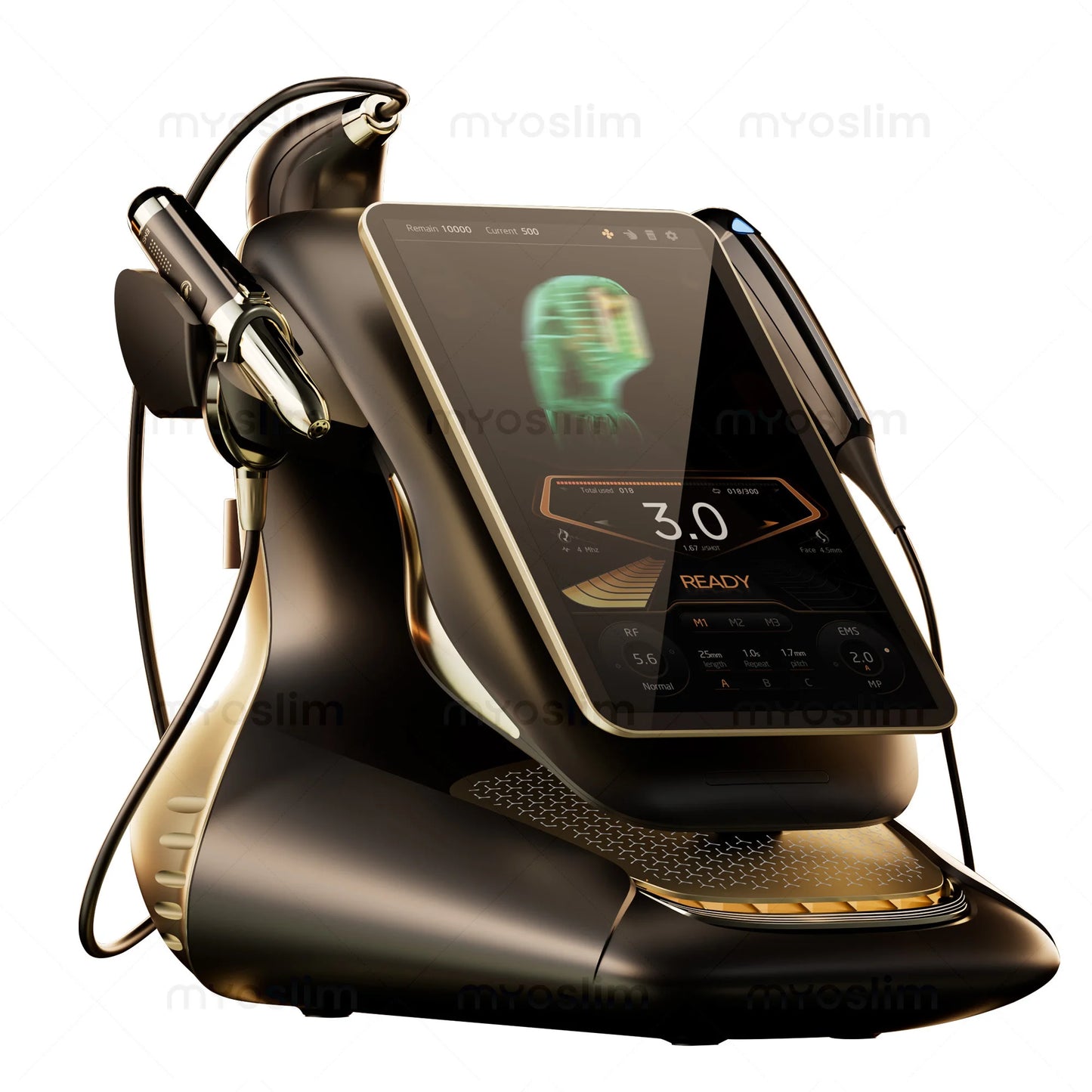360MAX 25D HIFU 3 In 1 Multi Functional Beauty Equipment Non Invasive Anti Aging Face Lifting Neck Firming Body Shaping Slimming