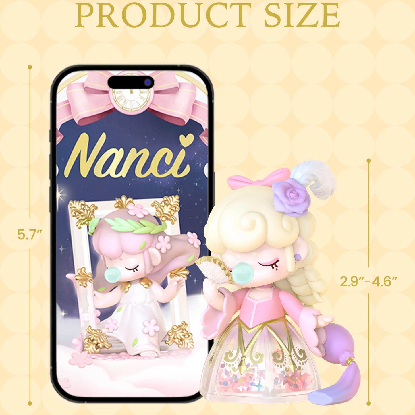 Rolife Nanci Blind Box Nanci's Museum of Fantasy Action Figure Collectible Doll Toys Surprise Box for Kids Friends Adults