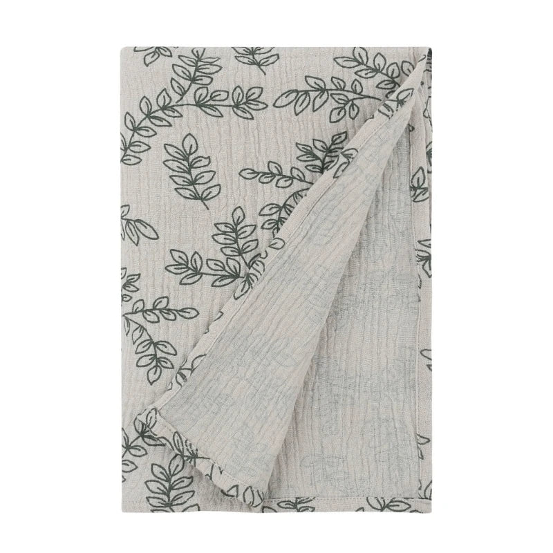 Baby Muslin-Towel Cotton Swaddle Blanket Infant Summer Thin Quilt High Absorbent Bath Towel Air Conditioned Room Blanket