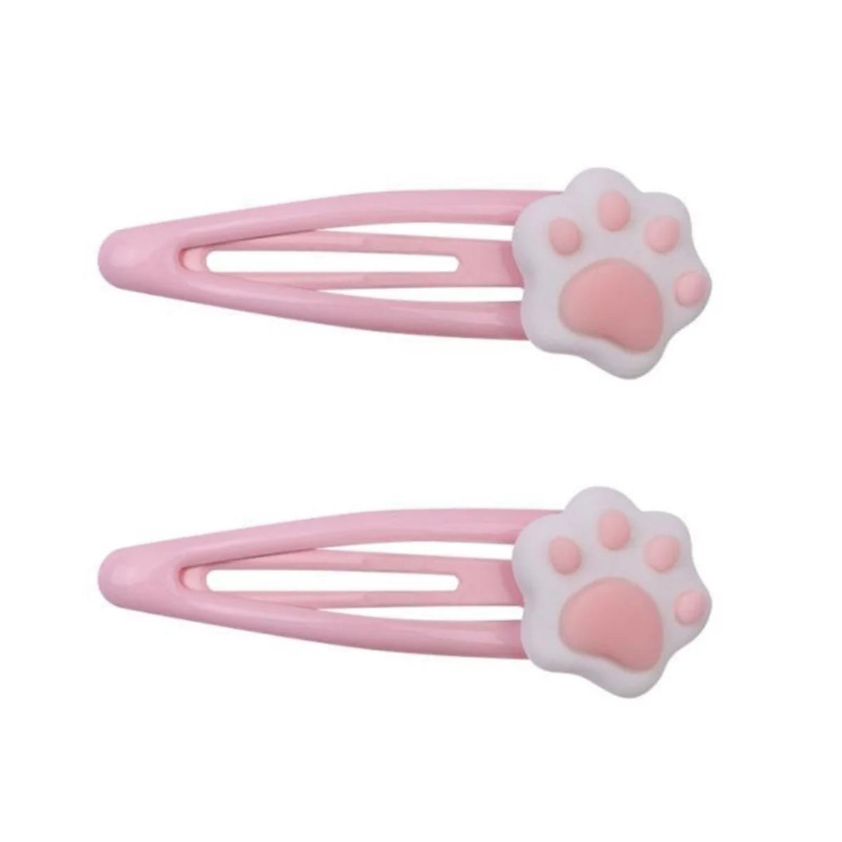 Y2K Cartoon Cat Paw Hair Clip Headwear - Stylish Travel Hairpins & Headdress Hairclip for Girls Fashionable Hair Accessories