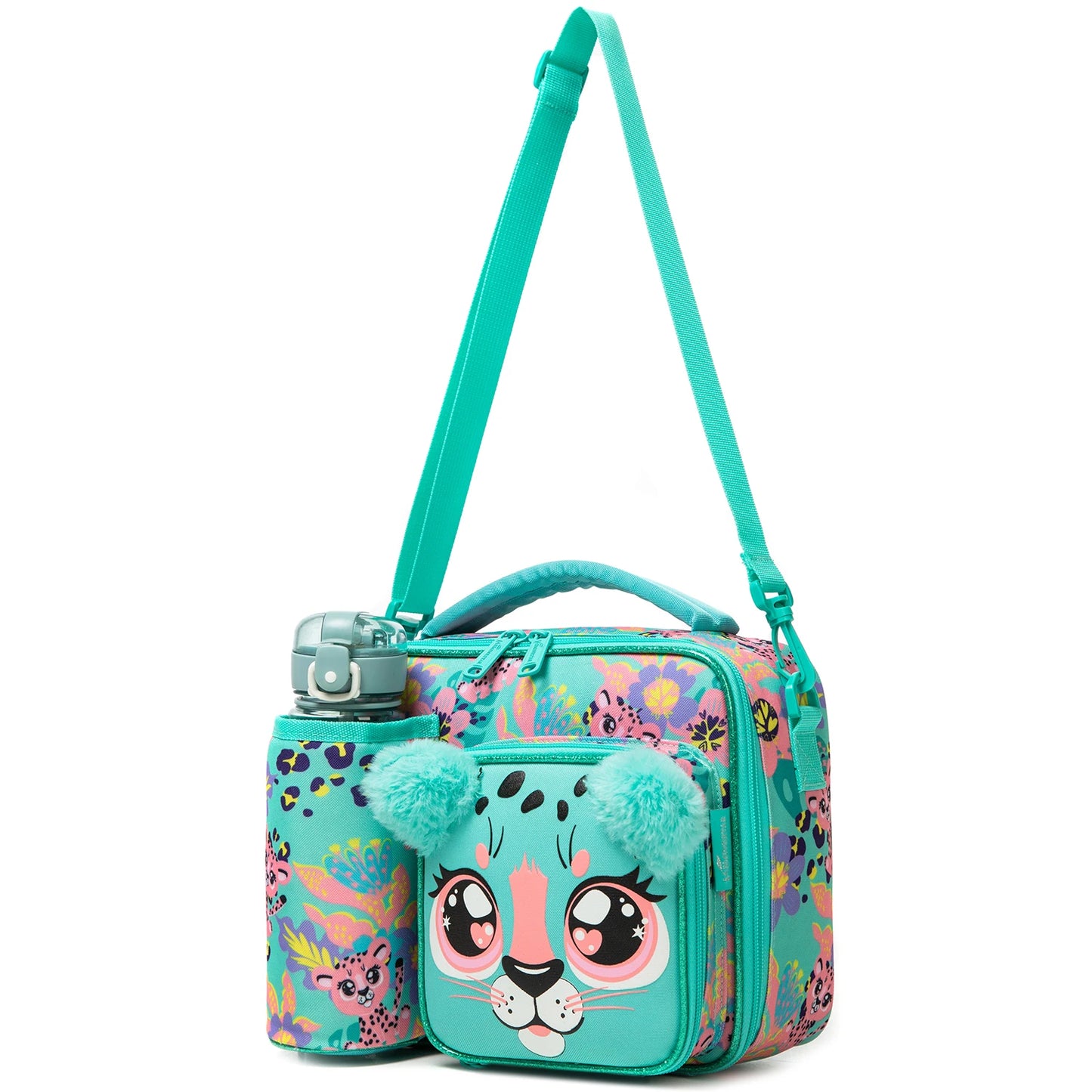 Cute Animal Kids Lunch Box Meal Bag Washable Lunch Bag Reusable Leakproof Bag for School Nursery It's Beautiful for Girls