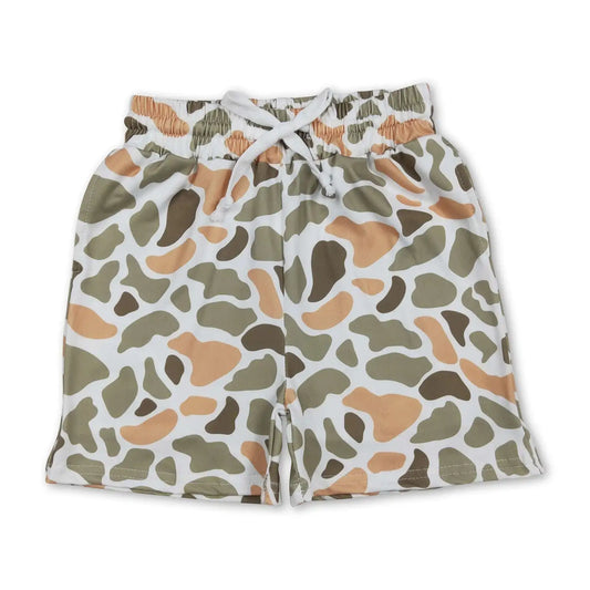 Sibling Colors Baby Boys Southern Camo Pockets Shorts Bottoms