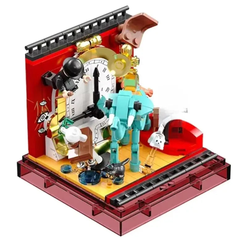 AREA-X Inspiration Art Box Building Blocks Starry Gifted Timeless Constitut Construction Bricks Set with Transparent Cover Toy