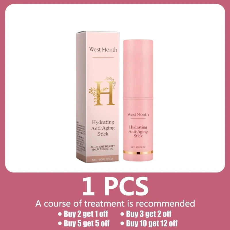 One Stick for Face, Neck, Anywhere Dry – Korean Collagen Balm That Improves Wrinkles and Dullness