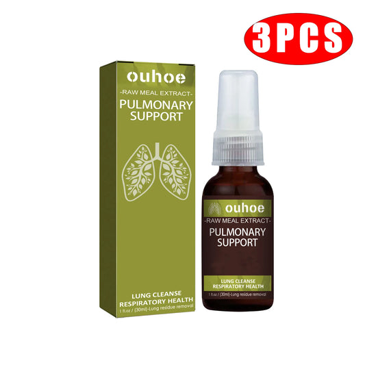 Herbal Lung Cleansing Spray Breath Detox Herbal Lung Cleanse Spray, Herbal Lung Cleanse Mist - Powerful Lung Support