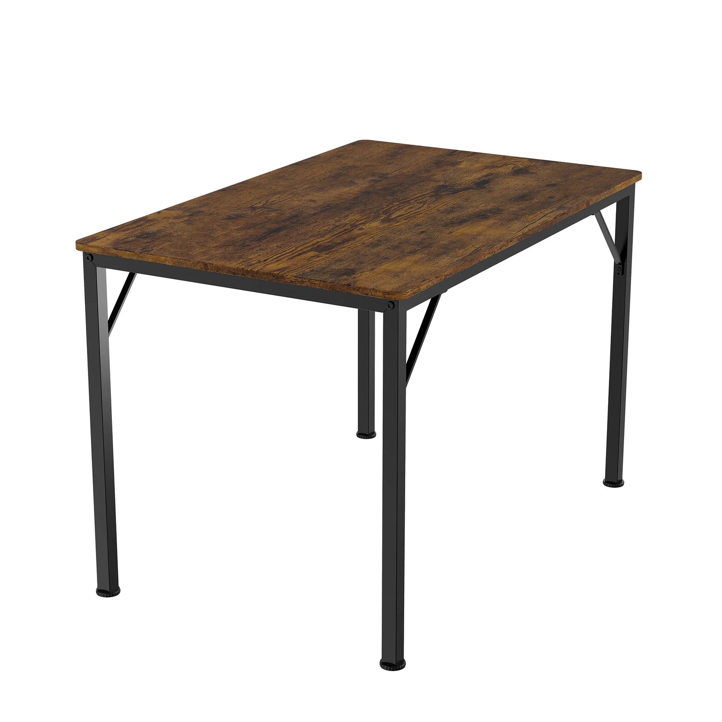 43.3" Industrial Dining Table for 4 – Black Kitchen Desk for Dining Room, Living Room or Apartment (Table Only)