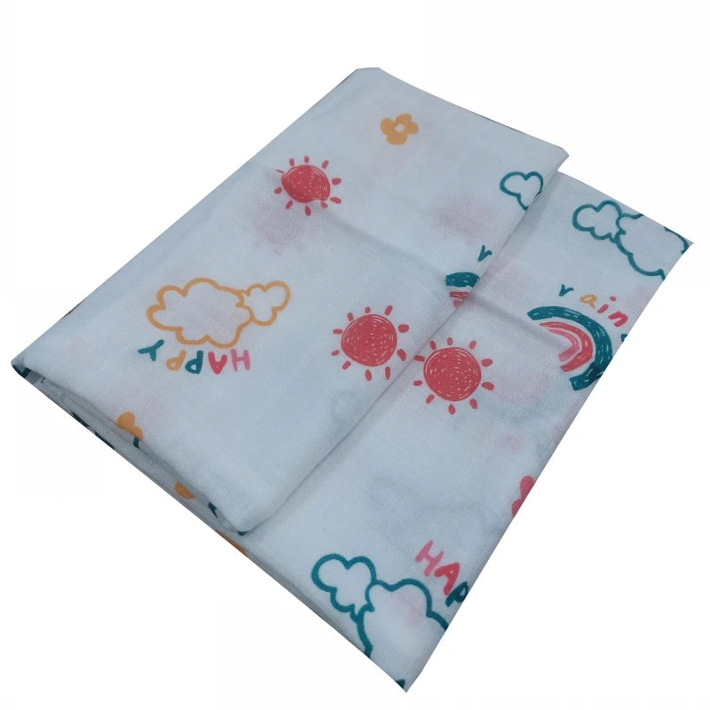 58x58cm Muslin cotton Baby Towels Scarf Swaddle bath Towel Newborns Handkerchief Bathing Feeding Face Washcloth Wipe