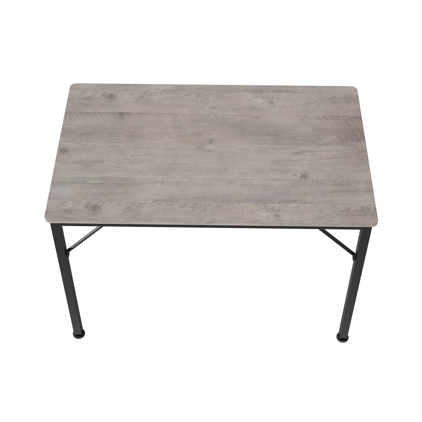 43.3" Industrial Dining Table for 4 – Black Kitchen Desk for Dining Room, Living Room or Apartment (Table Only)