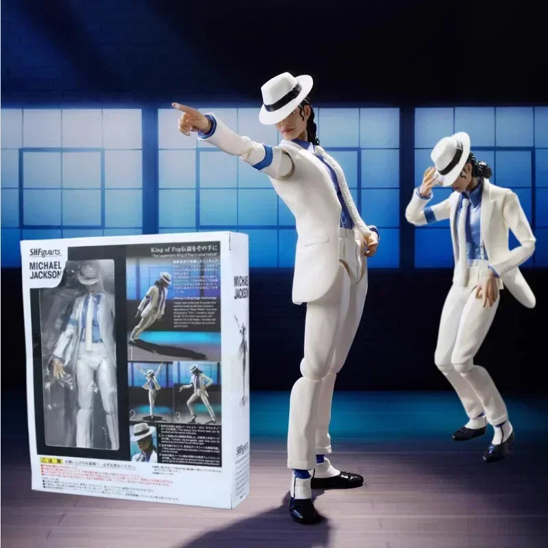 IN stock Hot New Michael Jackson Smooth Criminal Moonwalk Collection BJD Action Figure Model