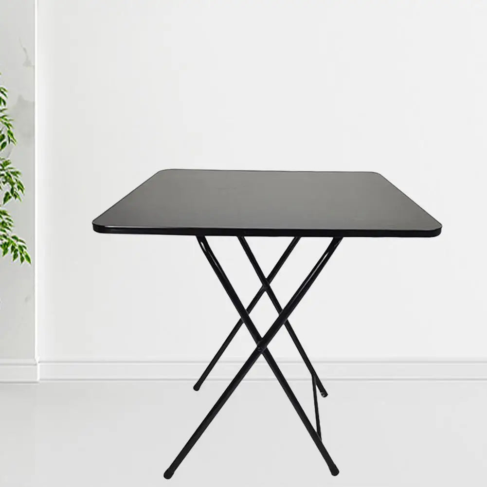 Folding Family Table Small Square Solid Foldable Dinner Table 4 Persons Home office Study Computer Desk Home Improvement