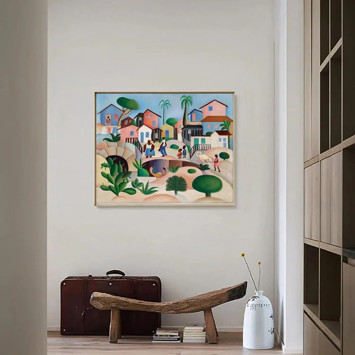 Modernist Surrealist Abstract Art Posters by Tarsila Do Amaral (2) Wall Poster Art Canvas Printing Gift Office Bedroom Aesthetic