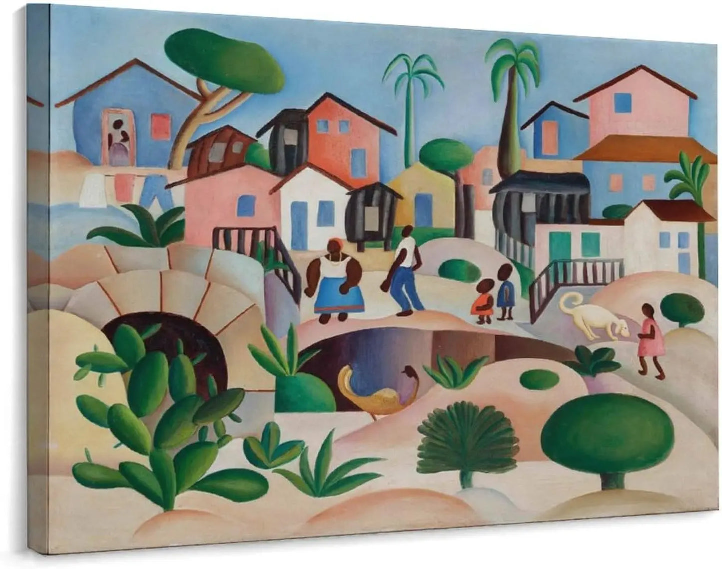 Modernist Surrealist Abstract Art Posters by Tarsila Do Amaral (2) Wall Poster Art Canvas Printing Gift Office Bedroom Aesthetic