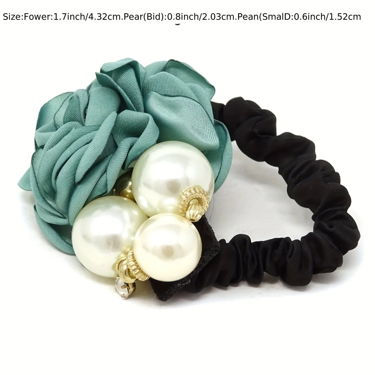 2/3/4 piece Korean fashion big pearl handmade camellia rose hair band headband hair accessories