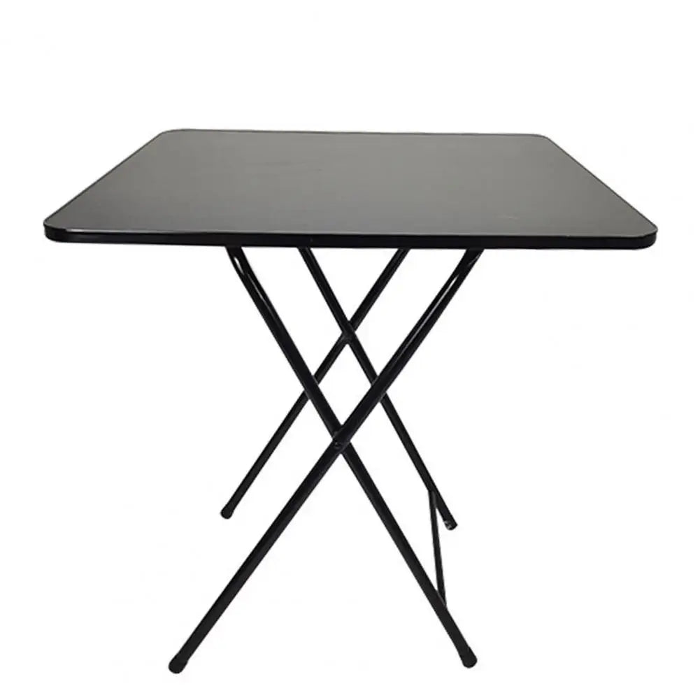 Folding Family Table Small Square Solid Foldable Dinner Table 4 Persons Home office Study Computer Desk Home Improvement