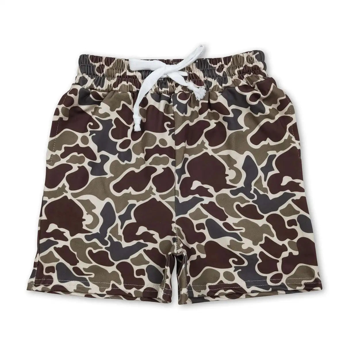 Sibling Colors Baby Boys Southern Camo Pockets Shorts Bottoms