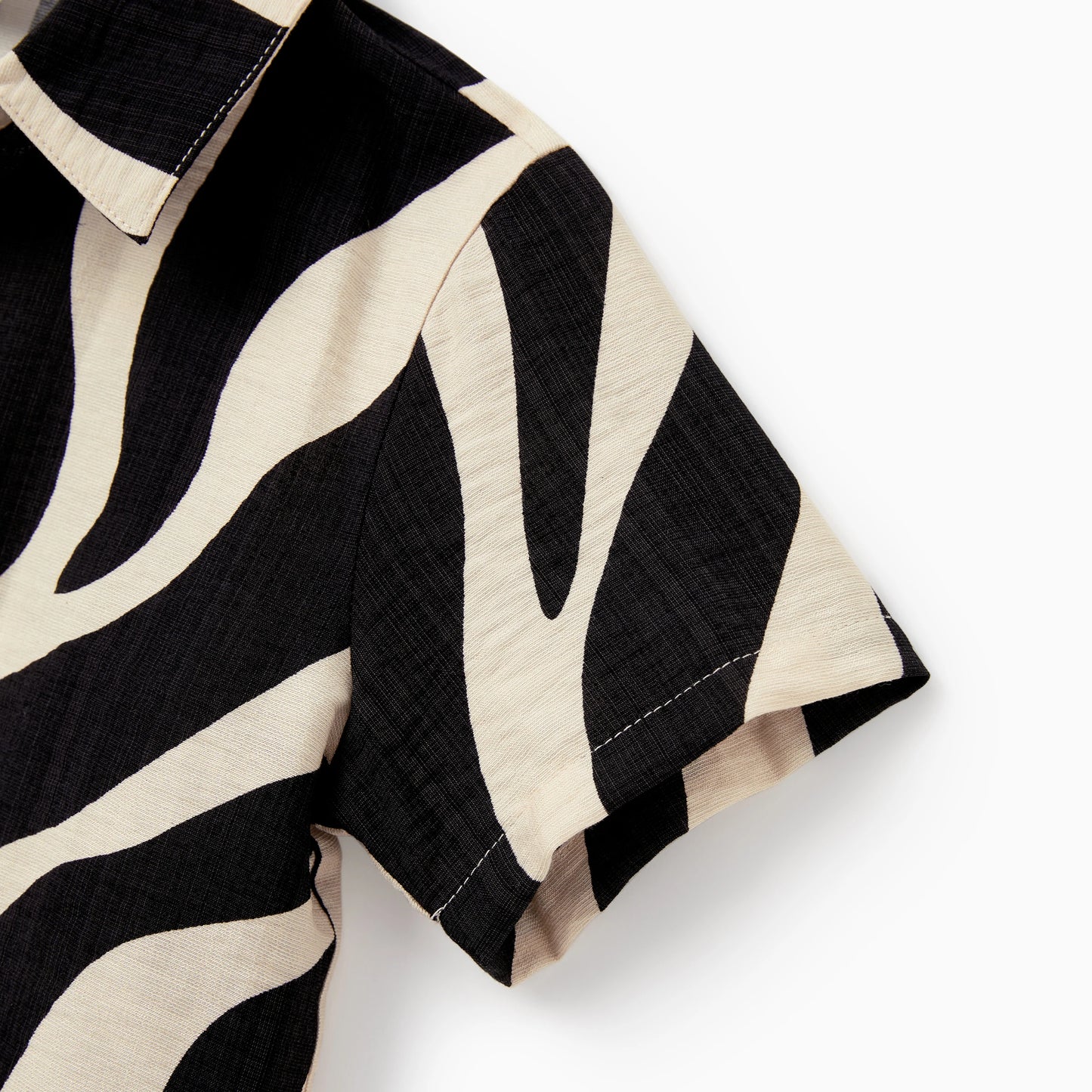 Striped Casual Boys' Short Sleeve Shirt